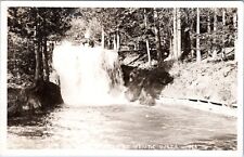 RPPC Monte Vista Falls, Placer County, Dutch Flat California - Photo Postcard picture