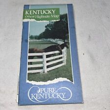 1988 Kentucky State-issued Vintage Road Map  picture