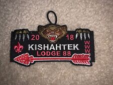 Boy Scout Kishahtek OA 88 2018 WWW Southern Shores Council Michigan Center Patch picture