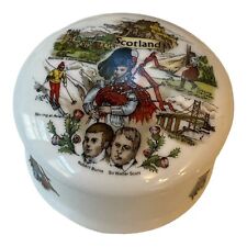Vintage Balfour Scotland Porcelain Trinket Box China Tourist picture