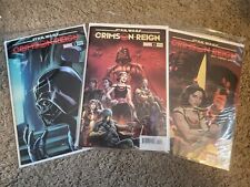 Star Wars Crimson Reign #1 1:50 Variant + #1 A & B covers Brand New picture