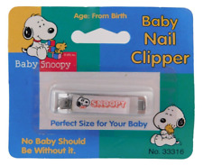 NIP 1999 Peanuts Baby SNOOPY Infant Nail Clipper Danara Unopened RARE HTF picture