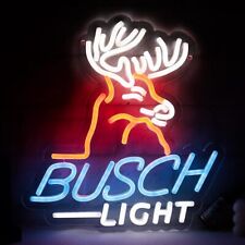 Deer Head Beer Neon Sign USB Power Business Sign For Man Cave Bar Pub Wall Decor picture