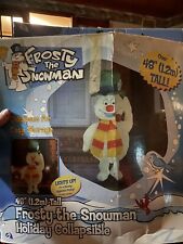Frosty The Snowman Rare 2002 Holiday Collapsible 48” (1.2m) Tall Hanging Light picture