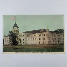 Postcard Minnesota Minneapolis MN University Armory Pre-1907 Undivided PMC picture