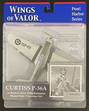 WINGS of VALOR - PEARL HARBOR SERIES - Curtiss P-36A (AM20102) - NEW and SEALED picture