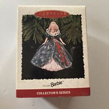 1995 Hallmark Keepsake Barbie Holiday Barbie Collector SeriesOrnament-NRFB picture
