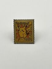 1998 Pokemon Shogakukan Stamp Pin Badge No.025 Pikachu Rare picture