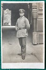 RPPC Germany WW1 Real Photo Postcard WWI Army Soldier war Krieg 1916 picture