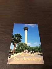 TOWER OF THE AMERICAS - SAN ANTONIO - TEXAS - UNPOSTED POSTCARD picture
