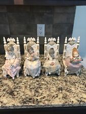 lladro 4 sisters full set from 1982 picture