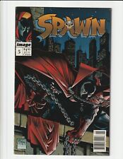 SPAWN #5 NEWSSTAND VARIANT RARE HTF FN IMAGE COMICS TODD MCFARLANE 1992 picture