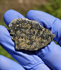 Meteorite**El Milhas 007, Lunar Anorthositic Troctolite**3.325 gram slice, Rare picture