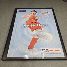 Reebok Kids Foot Locker Sparkle Classic Print Ad 2000 Framed 8.5x11  Lip Smacker picture