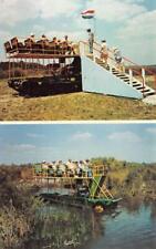 Ochopee, FL Florida  WOOTEN'S EVERGLADE AIR BOATS & Swamp Buggy Rides  Postcard picture