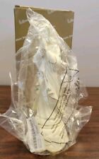 NEW Porcelain Shamrock Virgin Mary Madonna Musical Ave Maria Christmas Figurine picture
