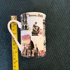 Kent Pottery Bonjour de Paris Coffee Cup Mug 10oz, $10 picture
