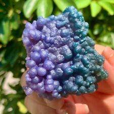53G Beautiful Natural Purple Grape Agate Chalcedony Crystal Mineral Specimen picture