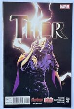 Thor #8 (2015) Jane Foster revealed as Thor in 9.4 Near Mint picture