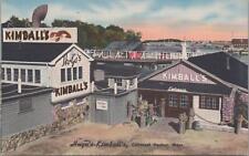 Postcard Hugo's Kimball's Cohasset Harbor MA  picture