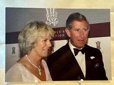 H.R.H. PRINCE CHARLES and H.R.H. THE DUCHESS OF CORNWALL - COLOR POST CARD EC picture