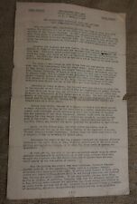 Oct 1944, Press Release re. 337th Inf , Italy, heroics READ (Loc =  GR File Cab) picture