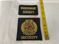 Obsolete Vintage Guardsmark Security collectible patch set picture