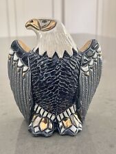 VTG DeRosa Rinconada Silver Anniversary Collection Figurine #734 Eagle RETIRED picture