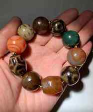 Tibetan Old Agate Dzi Beads 