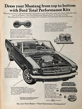 Vintage 1965 Ford Mustang performance parts original ad A293 picture