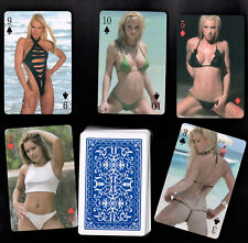 Sexy Girls In Bikinis & Swimwear Playing Cards Box Set Poker Pin-Up Game Erotic picture