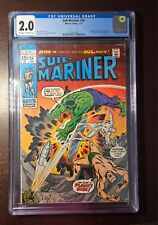 Sub-Mariner # 34 CGC 2.0 G (Marvel, 1971) Early Defenders appearance picture