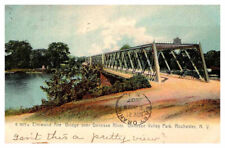 Postcard BRIDGE SCENE Rochester New York NY AQ9445 picture