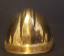 Vintage Fritz Brass Hard Hat Korea Paperweight Size 3 1/8