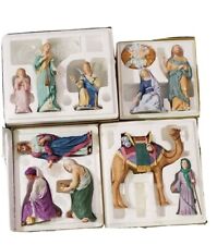 Vintage Lenox The Renaissance Nativity Set 1991 Original Boxes. 11pcs picture