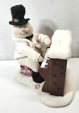 2005 Hallmark Jingle Pals Plush Piano Playing Singing Snowman - Works Good picture