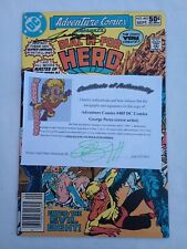 Adventure Comics #485 DC Comics signed by George Perez picture