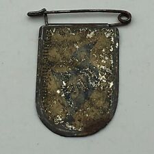 WW2 Era German Pin Bad Rough Condition As Is Faded Rusty F4 picture