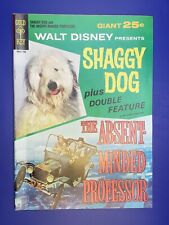 Disney Presents Shaggy Dog & Absent-Minded Professor 1967 Gold Key Comics 708 FN picture