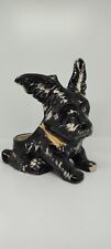 Vintage Hand Painted Small  Scotty Dog Planter Made in Japan 5'' tall picture