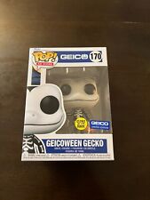 Funko POP Geicoween Geico Gecko Limited Edition #170 Glow In The Dark picture