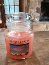NEW Yankee Candle PINK SANDS 14.5 oz Jar Candle UNLIT picture