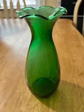 small glass vase (vintage green) picture