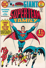 Super-Team Family #1 (1975) Teen Titans Giant Size Batman Flash Superman,Fine+ picture