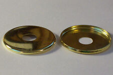 SET OF 2 BRASS PLATED 1 1/2