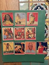 1947,  Goudey Indian  Gum ,  Lot Of  15, Cards, Poor To Fair ? picture