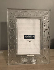 Marquise Waterford Crystal 7 X 9 in Free Standing Photo Frame ￼Great condition picture