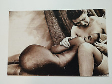 🟢French Nude Women Lesbians Lovely Figure Old 1910-1920s Photo Postcard🟢 picture
