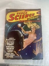 Super Science Stories Pulp Jul 1950 Vol. 7 #1 VG picture