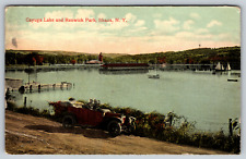 c1910s Cayuga Lake and Renwick Park Ithaca New York NY Antique Postcard picture